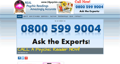 Desktop Screenshot of 24psychic.com